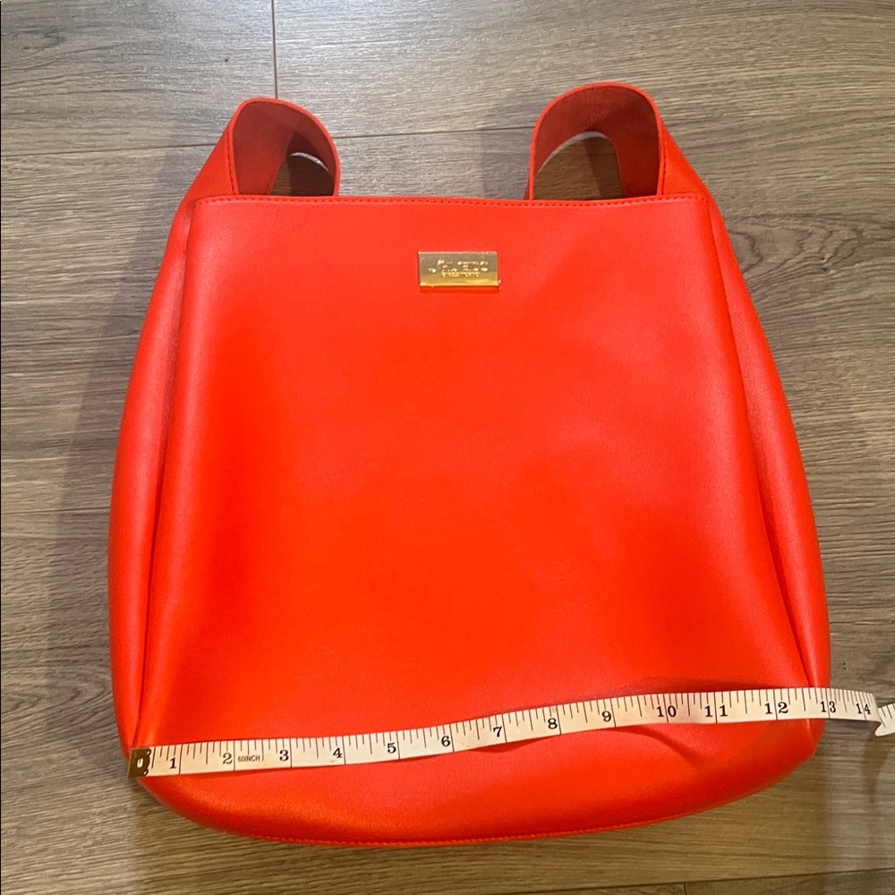 Shiseido Red Hobo Bag - Picture 13 of 15